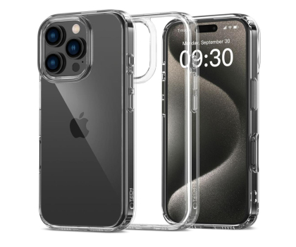 Etui do telefonów TECH-PROTECT Flexair Hybrid do iPhone 16 Pro Clear 5906302311644